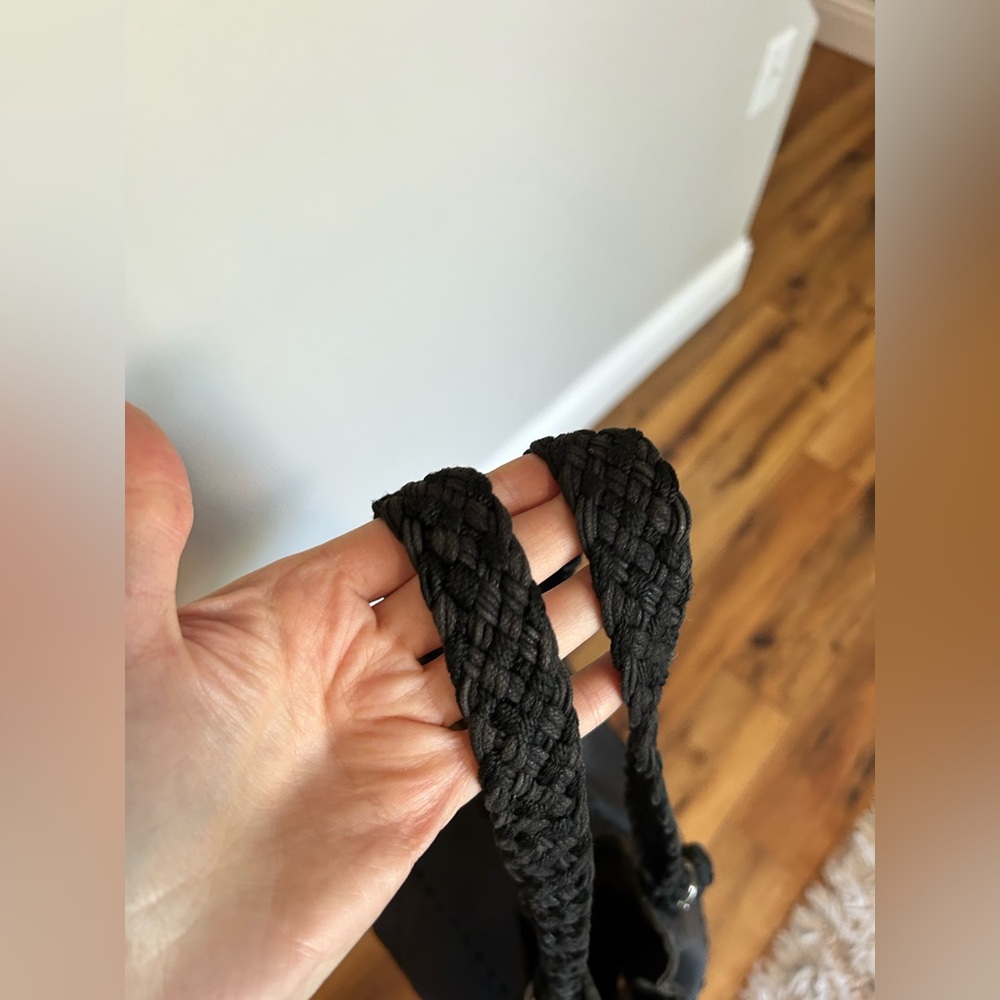 The Sak Black Braided-Handle Hobo Bag - Picture 3 of 11